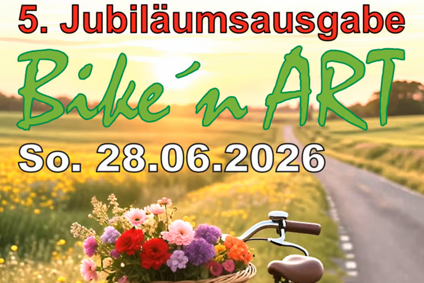 Bike and Art 2026 Plakat Bike and Art 2026 Plakat