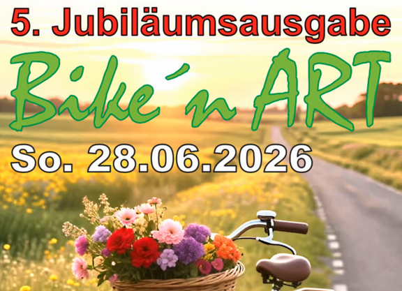 Bike and Art 2026 Plakat