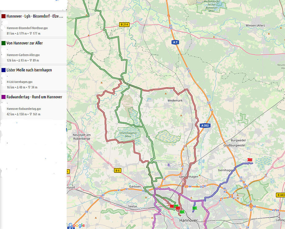 Radtourenvorschläge: Von Hannover In Den Norden Der Region - ADFC ...