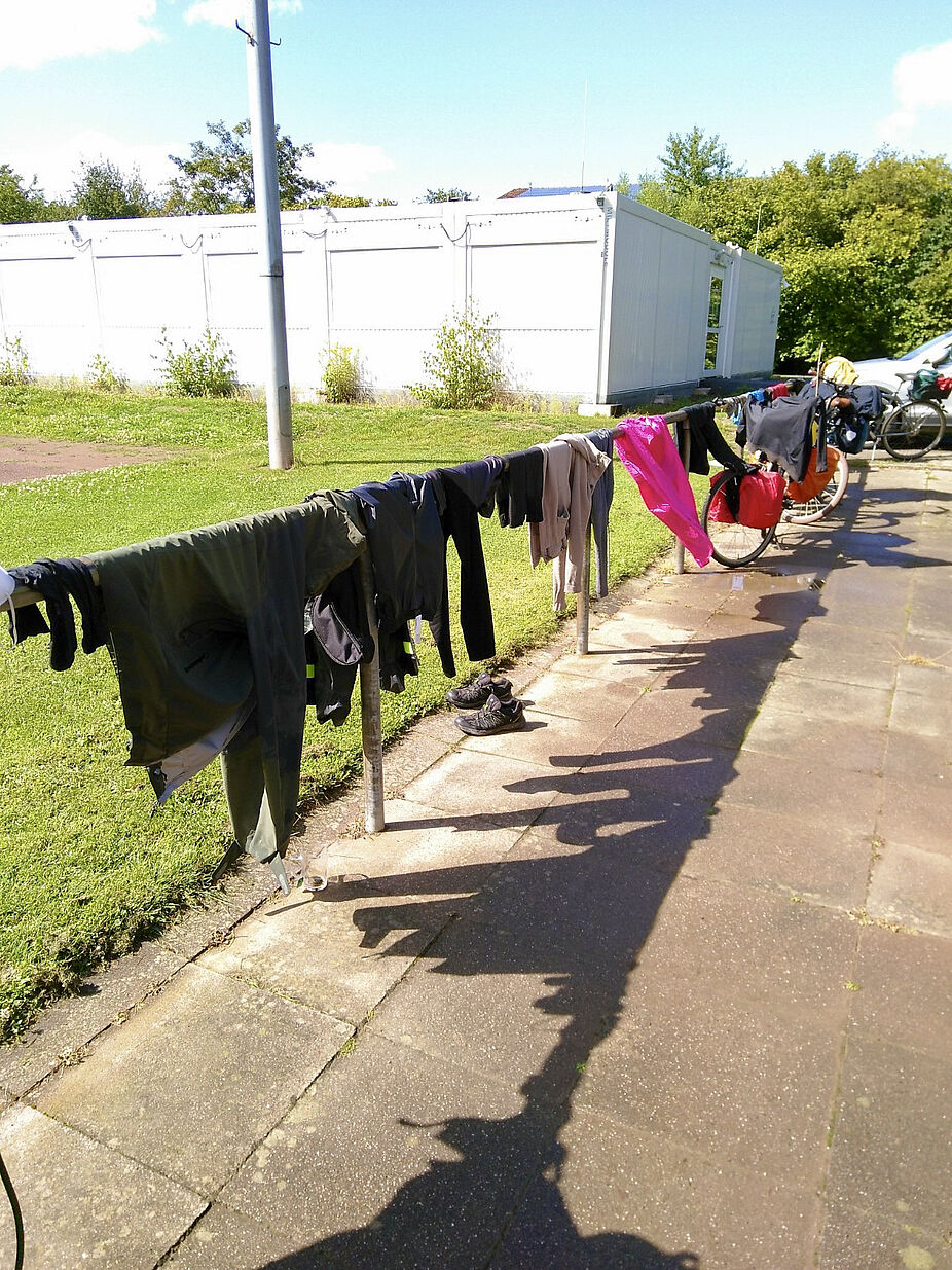 Die Wäscheleine von Bennigsen