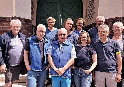 Gruppenfoto vom Vorstand ADFC Region Hannover e.V.