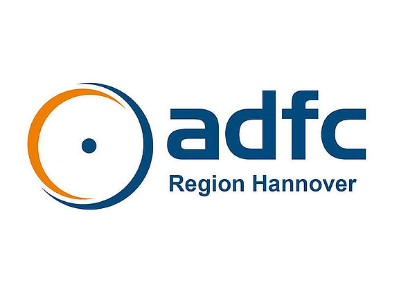 Logo mit Schriftzug des ADFC Region Hannover