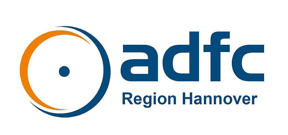 Logo mit Schriftzug des ADFC Region Hannover