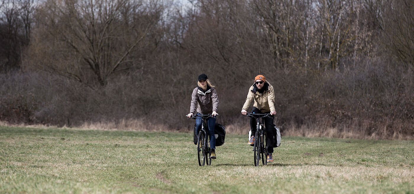 Entspannter fahren mit Fahrradkarte im Gepäck.