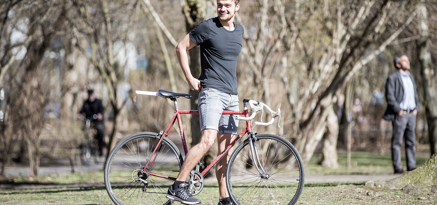 Bereits zehn Minuten im Fahrradsattel haben einen positiven Effekt auf die 