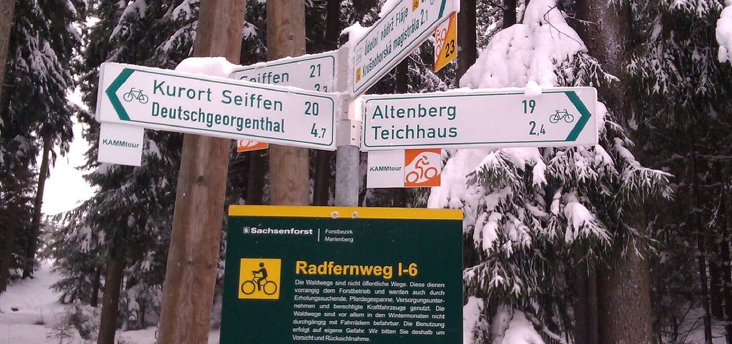 Touristische Radfernwege sinnvoll ausschildern