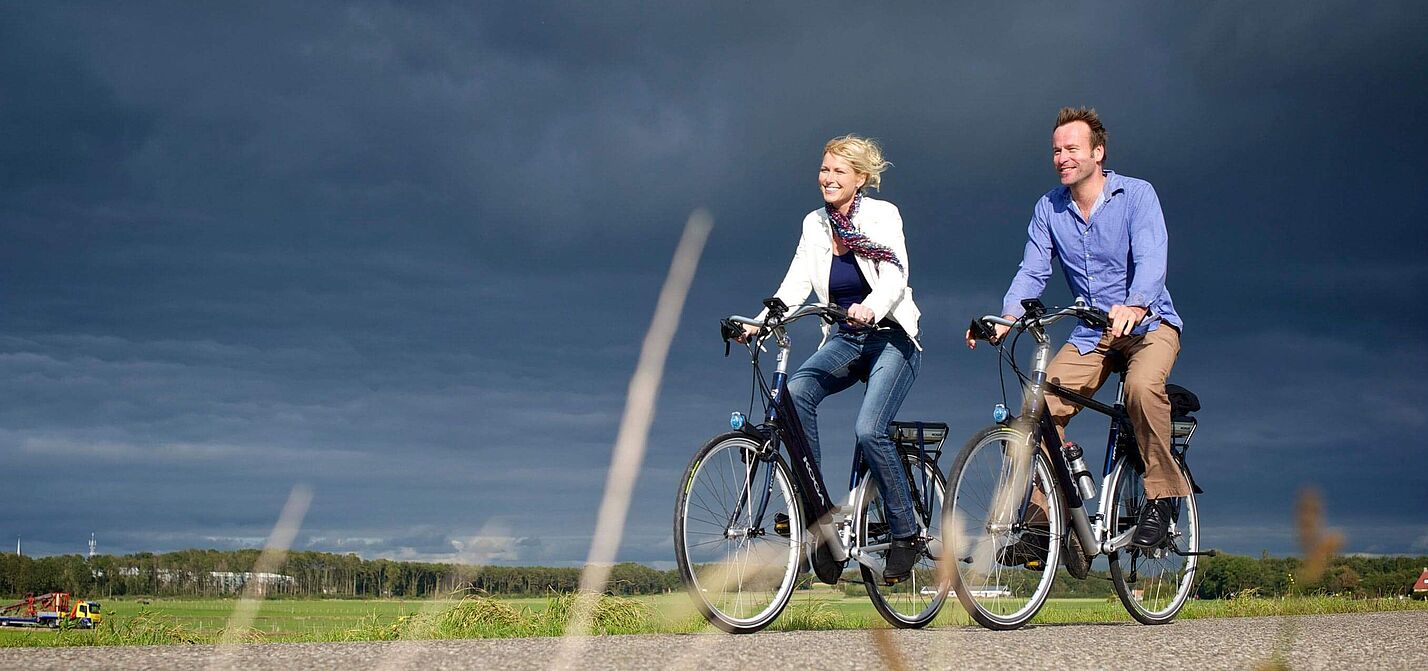 Was tun, wenn auf der Radtour ein Gewitter aufzieht?