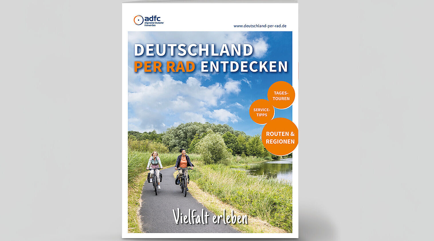 Titelcover Deutschland per Rad entdecken 2025/26