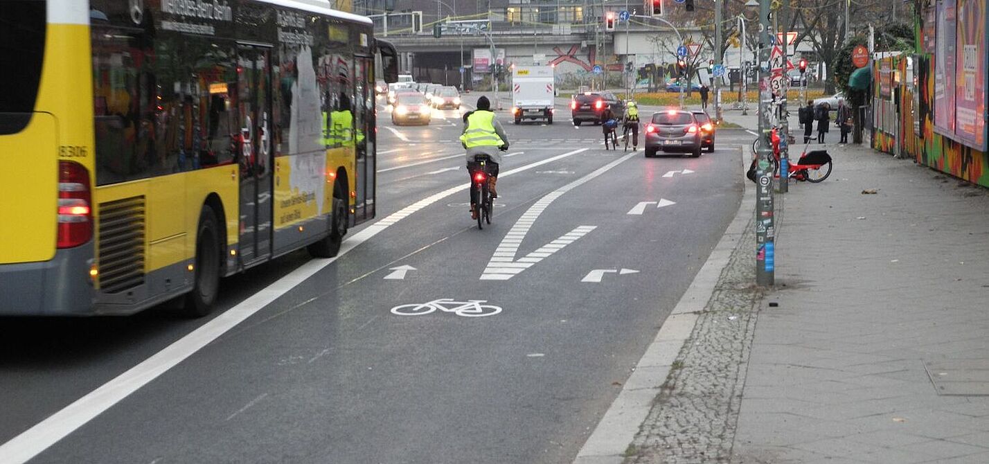 Fahrradweichen finden sich leider häufig in deutschen Städten. 